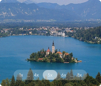 8倍变焦，无需等待聚焦，变焦过程