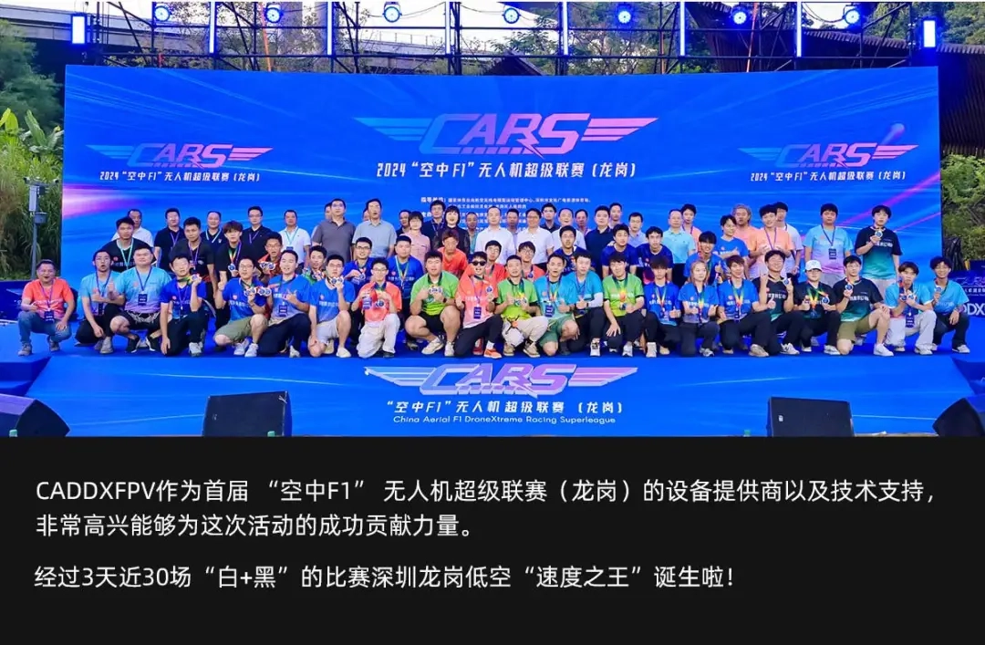 首届“空中F1”无人机超级联赛圆满落幕