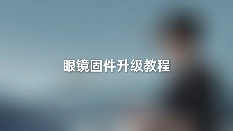 10.眼镜固件更新